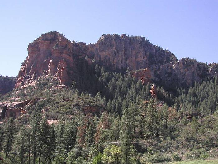 Oak Creek Canyon Mountains